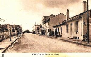 Crescia - Entree du Village